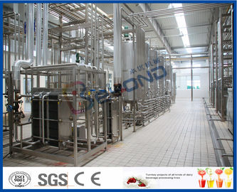 Energy Saving 2000-10000LPH  continuous  Ice Cream Machine  ISO9001 / CE / SGS
