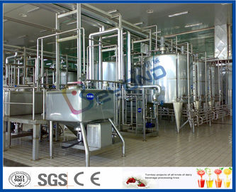 3000L / 5000L / 10000L Dairy Processing Plant For Milk Manufacturing Process