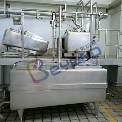 1200l Food Industry Stainless  Juice Storage Tank With Simple Structure