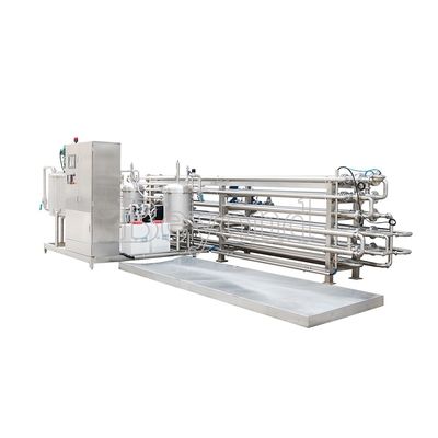 Hot Filling Juice Dairy Processing HTST Machine With Homgenizer