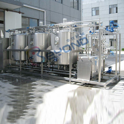Auto Flow Control Liquid Storage Tanks Food Industry Cip Systems