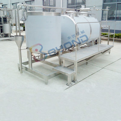 Single Circuit Dairy Processing CIP Washing System Machine