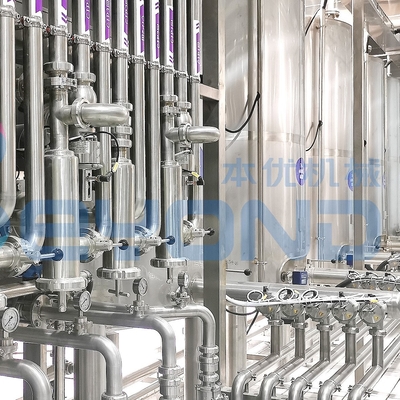 Automatic Dairy Processing Plant CIP System For Plant Based Milk 2000LPH