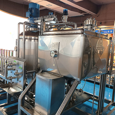 SUS304 Industrial Milk Homogenizer Machine For Dairy Processing Line