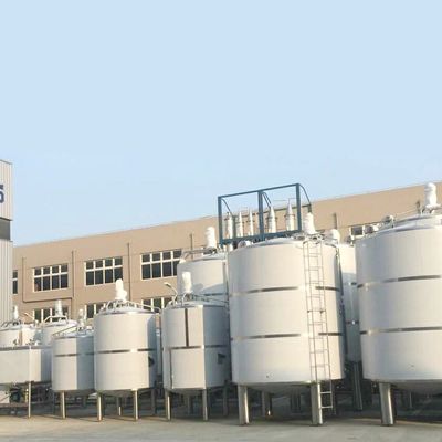 Food Grade Stainless Steel Milk Tanks For Dairy 110V 60hz