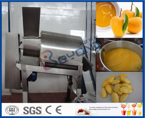 ডাবল স্টেজ Pulper 5T প্রতি ঘন্টা সঙ্গে স্টেইনলেস স্টীলango প্রসেসিং উদ্ভিদ